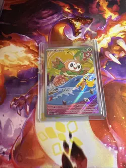 Rowlet 043 First Partners Promo Illustration Rare 30th Anniversary Pokemon TCG - Image 1