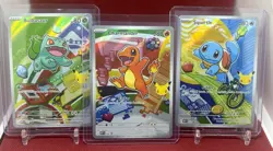 Pokemon First Partner Gen 1 Complete Set. Bulbasuar Squirtle Charmander Clean🔥 - Image 1