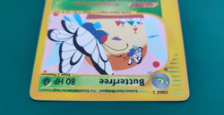POKEMON BUTTERFREE 5/165 ENG INGLESE EXCELLENT REVERSE HOLO TCG EXPEDITION 2002 - Image 5