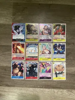 2025 One Piece TCG “Royal Blood” 12-Card Lot - Image 2