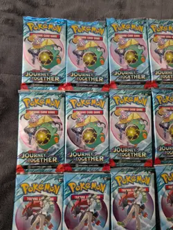 Journey Together Booster Packs - English Pokemon TCG - New & Sealed x22 - Image 4