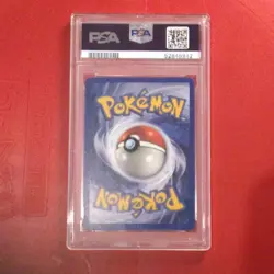 Pokemon Team Rocket Dark Blastoise 20/82 Rare Regular PSA 7 2000 - Image 2