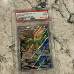 2025 POKEMON PFL EN-PHANTASMAL FLAMES ILLUSTRATION RARE #101 FLYGON PSA 9 - Image 1