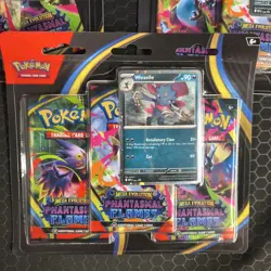 (LOT OF 3) Pokemon Mega Evolutions: Phantasmal Flames, 3-Pack Blisters - Image 2