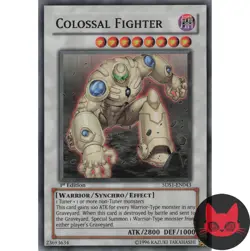 Yugioh Colossal Fighter 5DS1-EN043 Super Rare 1st Edition NM - Image 1