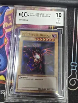 BCCG 10 Red-Eyes B. Dragon LC01-EN006 Yu-Gi-Oh Legendary - Image 1