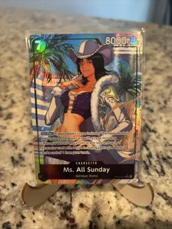 Ms. All Sunday OP14-084 Alt Art Super Rare One Piece Card English NM - Image 1