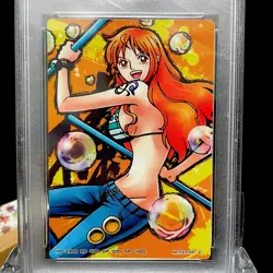 PSA 10 One Piece AR Carddass Nami Set of 3 Wanted! No. 02-08 2011 Gem Mint - Image 5