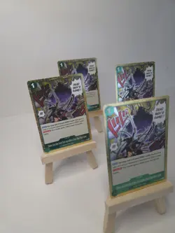 #OP12-037 Demon Aura Nine Sword Style Asura Blades Drawn Dead Man's Game NM x4 - Image 3