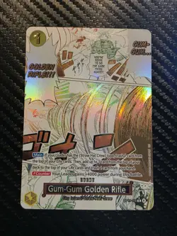 Gum-Gum Golden Rifle (Alternate Art) OP15-116 Adventure on Kami's Island Foil - Image 1