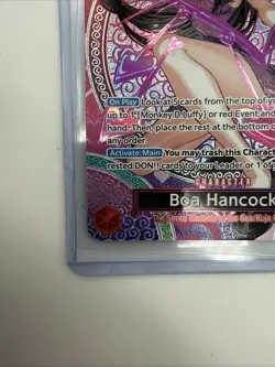 One Piece TCG OP15 Boa Hancock(SP) OP12-014 Adventure on Kami’s Island NM - Image 4