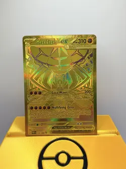 Mega Zygarde ex - Gold Mega Hyper Rare - Perfect Order - 124/088 - Pokemon Card - Image 1