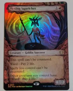 Hexing Squelcher - Foil - Showcase Lorwyn Eclipsed MTG - Image 1