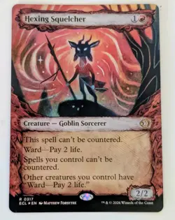 Hexing Squelcher - Foil - Showcase Lorwyn Eclipsed MTG - Image 3