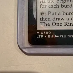 The One Ring - MTG The Lord of the Rings: Tales of Middle-Earth LTR - Regular - Image 4