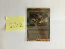 MTG Magic: The Gathering Damnation Masterpiece Amonkhet Invocations NM Foil - Image 1