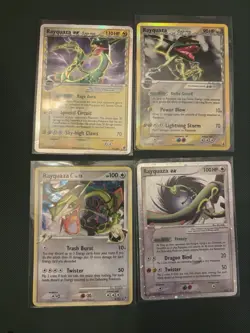 Pokemon Rayquaza 4 Card Lot! READ BELOW - Image 1