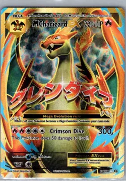 M Charizard EX (Full Art) 101/108 XY - Evolutions - Pokemon Card - NM - Image 1