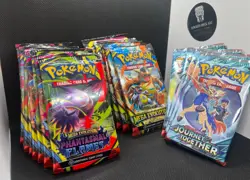 POKEMON TCG LOT OF x20 Packs - PHANTASMAL/MEGA EVOLUTIONS/JOURNEY TOGETHER - Image 1