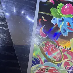 Pokemon TCG Ivysaur 134/132 Mega Evolution Special Art small scratch on front - Image 3
