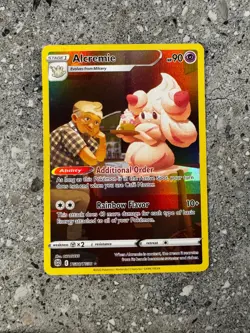 Pokemon TCG Cards Alcremie TG08/TG30 Brilliant Stars Full Art Character Rare NM - Image 1
