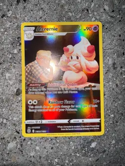 Pokemon TCG Cards Alcremie TG08/TG30 Brilliant Stars Full Art Character Rare NM - Image 3
