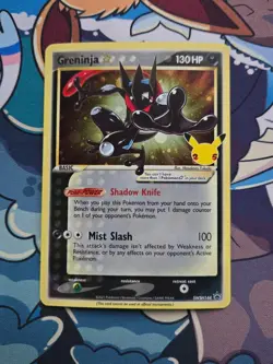 Pokemon Card Greninja Star VLP SWSH Promo Cards Promo Celebrations SWSH144 - Image 1