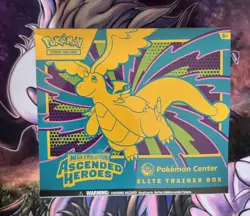 Pokemon TCG Ascended Heroes Pokemon Center Elite Trainer Box ETB - NEW SEALED - Image 1