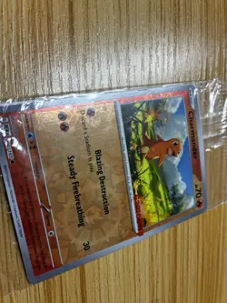 Sealed Pokemon Charmander GameStop Exclusive Promo Reverse Holo 004/165 - Image 2