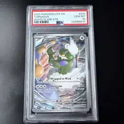 2025 POKEMON SVP EN-SV BLACK STAR PROMO #210 TORNADUS PSA 10 - Image 1