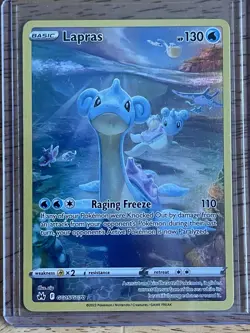 2023 Pokemon Crown Zenith Galarian Gallery Lapras GG05/GG70 - Image 1