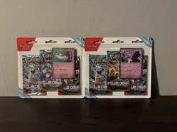 24x Pokemon TCG Scarlet & Violet Stellar Crown 3 Pack Blister BRAND NEW SEALED ✅ - Image 3