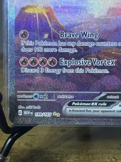 Pokemon TCG Scarlet & Violet Charizard EX 199/165 Special Illustration Rare Mint - Image 4