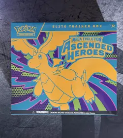 Pokemon TCG Ascended Heroes Elite Trainer Box (ETB) Mega Evolution New Sealed - Image 1