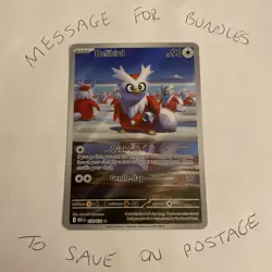 Pokemon TCG Delibird 152/132 Mega Evolutions Illustration Rare - Image 1