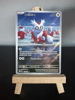 Pokemon TCG Mega Evolutions Delibird 152/132 Illustration Rare Card - Image 1