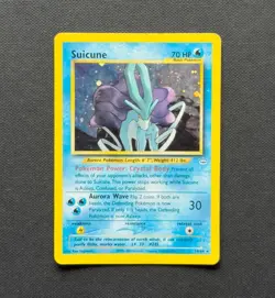 Pokemon TCG Suicune 14/64 Neo Revelation Holo Rare Pokemon LP - Image 1