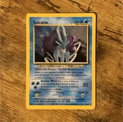 Pokemon Suicune 14/64 Neo Revelation Holo Rare 70 HP English 2001 - Image 1
