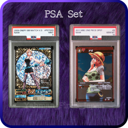 PSA 9 & 10 Nami BB Match PST003 Miracle Battle Carddass #6 One Piece Card - Image 1
