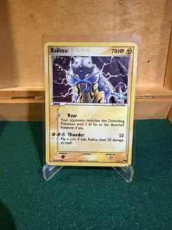 Pokemon Card - Raikou 3/17 POP Series 2 Rare Holo - Image 1