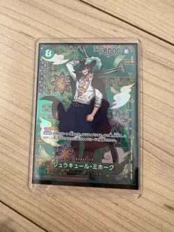 One Piece Card Dracule Mihawk OP12-030 SP SR Parallel Japanese OP14 - Image 1