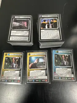 Star Trek CCG Voyager Full Set 198 Cards Includes all UR and all DA - Image 1