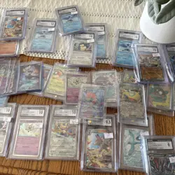 Huge Lot Graded Pokemon Journey Together And Ex Mag Cards Must See - Image 3