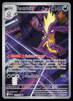 Toxtricity 103/094 Holo Illustration Rare Phantasmal Flames Pokemon Card - Image 1