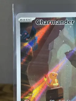 Pokemon TCG Charmander Illustration Rare Scarlet & Violet 151 Card #168/165 NM - Image 2