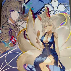Goddess Story MR Card Foil Anime MR - 10M03 - 023 - Azur - Image 3