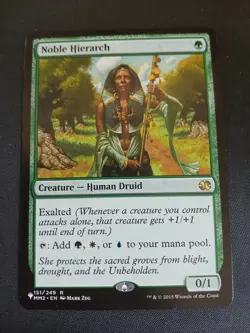 MTG - Noble Hierarch - The List - Near Mint - Image 1
