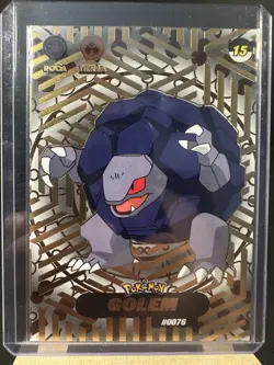 Shadow Golem Gold Holo #0031 - Crystal Collection 2024 - Pokemon Card - Image 1