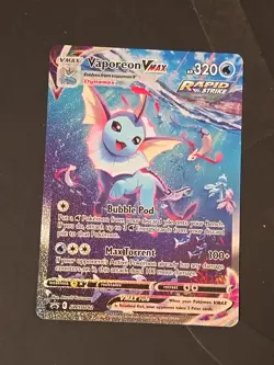 Vaporeon VMAX SWSH182 SWSH: Sword & Shield Promo Cards Holo - Image 1
