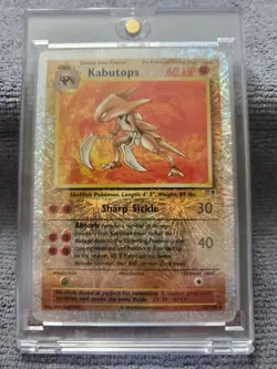 Kabutops - 27/110 - Pokemon Legendary Collection Reverse Holo - heavily damaged - Image 1